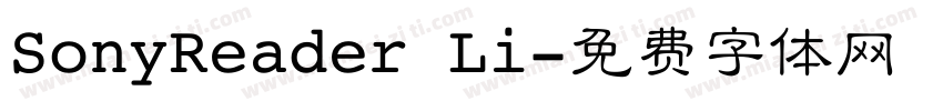 SonyReader Li字体转换